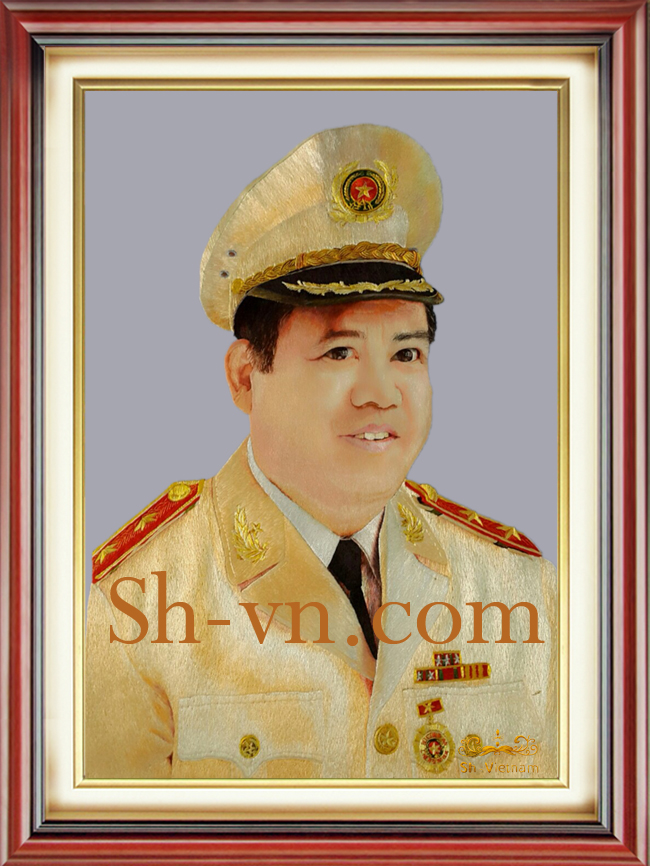 Tranh thêu tay đẹp 'Chân dung 124' Tranh thêu tay đẹp 'Chân dung 124'