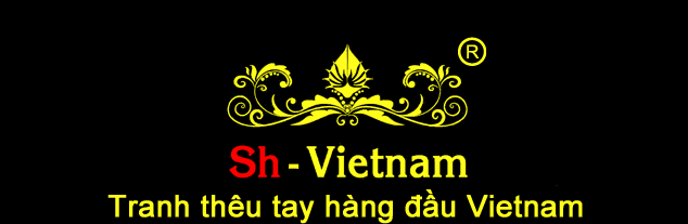 Tranh Thêu Tay Cao Cấp Lụa Tơ Tằm Sh Vietnam