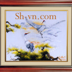 Birds-hand-embroidery-Happy birds (2019)= - SHVN 2019 - 80cm x 90cm (2)