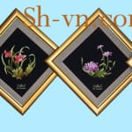 Double-sided-folding-screens-embroidery- 39 =-SHVN 1139 -50cm x 50cm