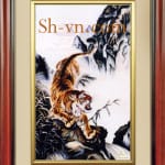 Feng-shui-hand-embroidery-Tiger 79= - SHVN 2079 - 80cm x 110cm. (2)