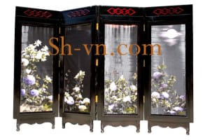 Four-season-hand-embroidery-Curtain of Hydrangeas 84 =- SHVN 2184 - 108 x 128cm