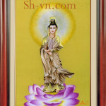 Gods-Hand-embroidery-The gods - Bodhisattvaの神様 13=SHVN 2213 - 80cm x 60cm. (2)
