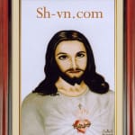 Hand-embroidered-Self-Portrait-The Gods Jesu 19= - SHVN 2219 - 60cm x 80cm (2)