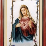 Hand-embroidered-Self-Portrait-The Gods Maria 56=- SHVN 1156 - 50cm x 70cm (2)