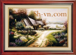 Hand-embroidery-Dream Spring 73= - SHVN 2173 - 40 x 60cm (2)