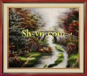 Hand-embroidery-Memories still in my life (24)= - SHVN 2124- 55cm x 75cm (2)