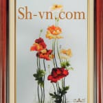 Hand-embroidery-Poppy 37= - SHVN 1037 - 40cm x 50cm (2)