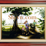 Hand-embroidery-designs-Happies family 11=SHVN 1111 - 50cm x 75cm. (2)
