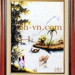 Hand-embroidery-designs-Native land love 16= SHVN 1116 - 45cm x 55cm. (2)