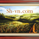 Hand-embroidery-designs-The Fied 96=- SHVN 2096 - 60cm x 80cm