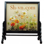 Hand-embroidery-kits-Poppies 55(Double side) =-SHVN 1155 - 65cm x 85cm.