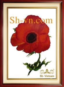 Hand-embroidery-kits-Poppy 84=- SHVN 1184- 50 x 70cm.