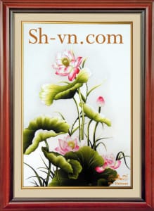 Hand-embroidery-pictures-Lotus (56)-SHVN 1056 - 60cm x 85cm (2)