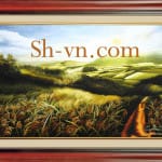 Hand-embroidery-pictures-The Fied 96=- SHVN 2096 - 60cm x 80cm