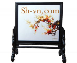 Hand-embroidery-pictures-for-sale-=Cherry-blossom 39=- SHVN 2039 - 40cm x 45cm