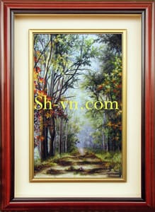 Hand-embroidery-vietnam-Landscape (64)= - SHVN 2164 - 70cm x 90cm. (2)