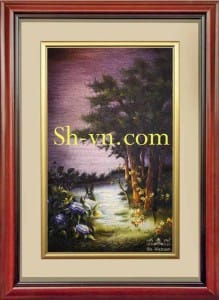 Landscapes-hand-embroidery-Landscape 33= -SHVN 2133 -100cm x 55cm (2)