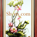 Lotus-hand-embroidery-Lotus (61)=-SHVN 1061 - 50cm x 70cm. (2)