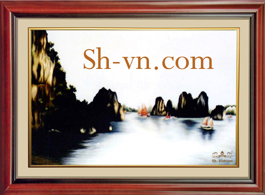 Tranh thêu tay Vịnh Hạ Long 'Vịnh Hạ Long (08)' Tranh thêu tay Vịnh Hạ Long 'Vịnh Hạ Long (08)'