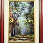 ホーチミン 刺繍絵＝景色64＝SHVN 2164 - 70cm x 90cm. (2)