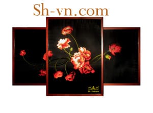 屏風手工刺綉＝罌粟 61=SHVN 1161 - 80 x 120cm - Copy
