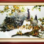 手工刺绣八駿圖, 馬到成功=幸福在一起 72=SHVN 1172 - 100 x 150cm.