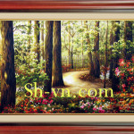 手工刺绣=风景画 31＝SHVN 1131-45cm x 65cm (2)