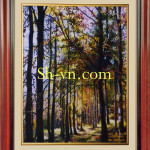 手工刺绣=风景画 59＝ SHVN 2159 - 70cm x 90cm. (2)