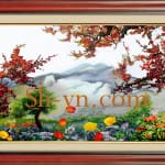手工刺绣＝春28＝SHVN 1128-130cm x 210cm (3)
