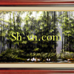 风景画手工刺绣=风景画 37=SHVN 2137 - 50cm x 70cm (3)