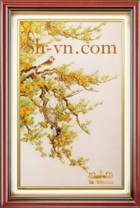 Cherry-blossom-hand-embroidery=Cherry-blossom (07)-SHVN-2407-60x80cm