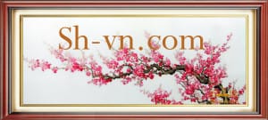 Cherry-blossom-hand-embroidery=Cherry-blossom (09)-SHVN-2409-60x90cm