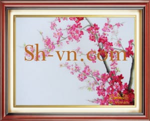 Cherry-blossom-hand-embroidery=Cherry-blossom (14)-SHVN-2414-60x80cm