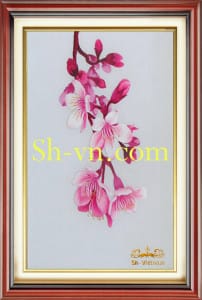 Cherry-blossom-hand-embroidery=Cherry-blossom (94)-SHVN-2394-50x70cm