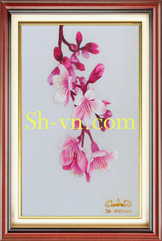 Cherry blossom hand embroidery ‘Cherry blossom (2394)’