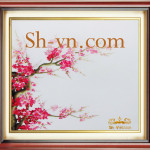 Cherry-blossom-hand-embroidery=Cherry-blossom (95)-SHVN-2395-50x60cm