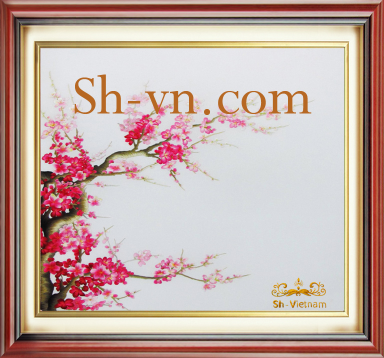 Cherry blossom hand embroidery ‘Cherry blossom (2395)’