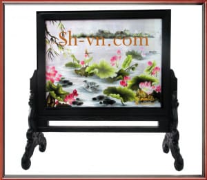 Double-sided-embroidery-pictures=Lotus 37-SHVN-2237-50x60cm