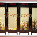 Double-sided-embroidery-pictures=Roses (88) =SHVN 2188-108 x 128cm