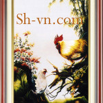 Feng-shui-hand-embroidery-Cock-31-SHVN-2531-60x100cm