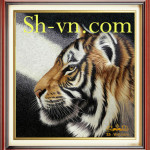 Feng-shui-hand-embroidery-Tiger 29-SHVN-2529-60x60cm