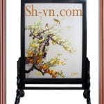 Folding-screen-hand-embroidery-Cherry-blssom 11-SHVN-2511-60x80cm