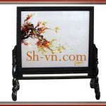 桜の刺繍＝桃の花44＝ SHVN 2044- 40cm x 45cm