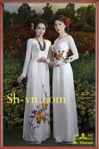 Ao-dai-theu-hoa-hong-Mẫu thêu hoa hồng 610-SHVN 610