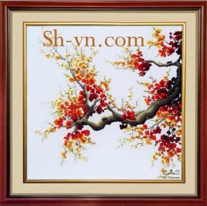 Tranh-theu-tay-hcm-Tranh thêu tơ tằm cao cấp 056-SHVN 056 - 65cm x 85cm (2)