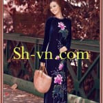Vai-ao-dai-theu-tay-Mẫu vải thêu hoa 903-SHVN 903