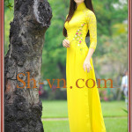 Vai-ao-dai-theu-tay-Mẫu vải thêu hoa 914-SHVN 914