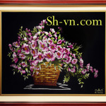 Красивые ручные вышитые картины=Panse 371=SHVN 1070 - 80cm x 100cm (2)