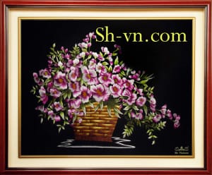 Красивые ручные вышитые картины=Panse 371=SHVN 1070 - 80cm x 100cm (2)